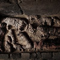 Mummified cats inside a tomb, at an ancient necropolis near Egypt's famed pyramids in Saqqara, Giza, Egypt, November 10, 2018. (Nariman El-Mofty/AP)