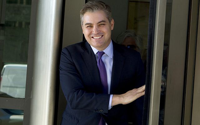 CNN's Jim Acosta walks out of the US District Courthouse with a smile, Friday, Nov. 16, 2018, in Washington. US District Court Judge Timothy Kelly ordered the White House to immediately return Acosta’s credentials. He found that Acosta was “irreparably harmed” and dismissed the government’s argument that CNN could send another reporter in Acosta’s place to cover the White House. (AP Photo/Jose Luis Magana) CNN's Jim Acosta walks out of the US District Courthouse with a smile, Friday, Nov. 16, 2018, in Washington. US District Court Judge Timothy Kelly ordered the White House to immediately return Acosta’s credentials. He found that Acosta was “irreparably harmed” and dismissed the government’s argument that CNN could send another reporter in Acosta’s place to cover the White House. (AP Photo/Jose Luis Magana)