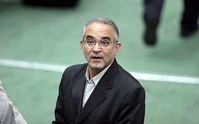 Iran's minister of Social Welfare, Abdolreza Mesri in Tehran, Iran on Oct. 29, 2006. (AP Photo/Vahid Salemi)