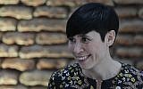 Norwegian Foreign Minister Ine Marie Eriksen Soreide during a lunch at the government house in Buenos Aires, Argentina, March 6, 2018 (AP Photo/Natacha Pisarenko)