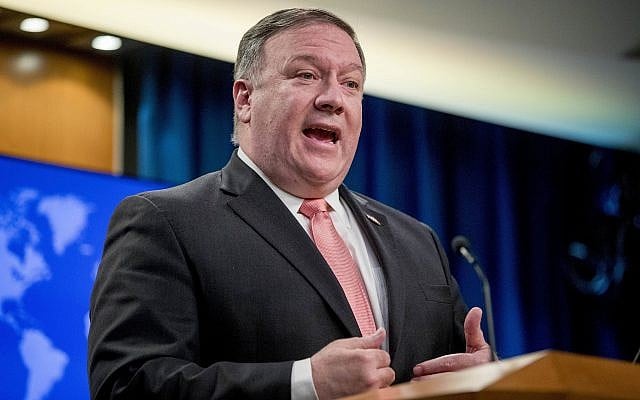 In this Oct. 23, 2018 photo, Secretary of State Mike Pompeo speaks to reporters at a news conference at the State Department in Washington.. (AP Photo/Andrew Harnik) In this Oct. 23, 2018 photo, Secretary of State Mike Pompeo speaks to reporters at a news conference at the State Department in Washington.. (AP Photo/Andrew Harnik)
