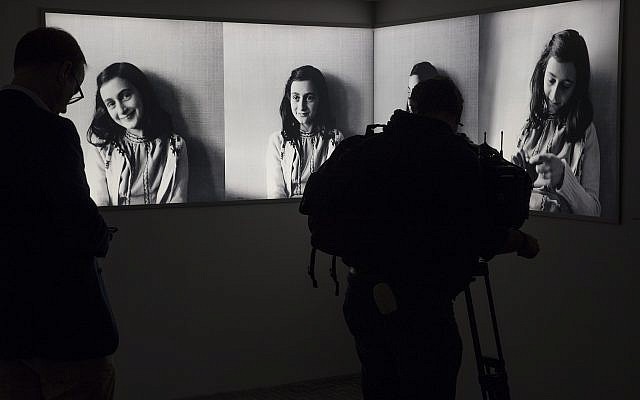 Journalists take images of the renovated Anne Frank House Museum in Amsterdam, Netherlands, Nov. 21, 2018 (AP Photo/Peter Dejong) Journalists take images of the renovated Anne Frank House Museum in Amsterdam, Netherlands, Nov. 21, 2018 (AP Photo/Peter Dejong)