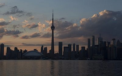 The Toronto skyline, 2015. (AP Photo/Rebecca Blackwell)