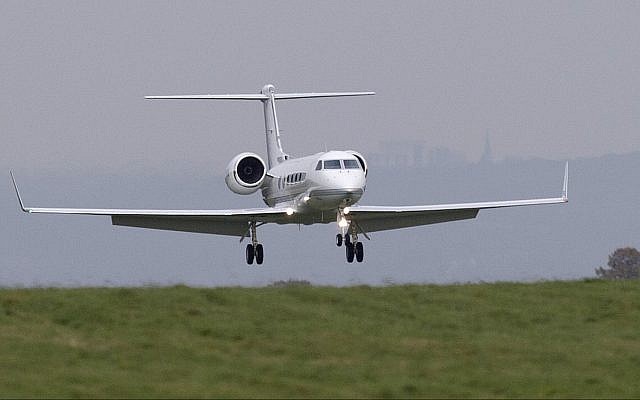 Illustrative: A private jet lands at Biggin Hill Airport, London. (AP Photo/Tim Ireland) Illustrative: A private jet lands at Biggin Hill Airport, London. (AP Photo/Tim Ireland)