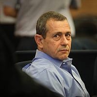Head of the Shin Bet security service Nadav Argaman attends the Defense and Foreign Affairs Committee meeting at the Knesset on November 6, 2018. (Hadas Parush/ Flash90/ File)