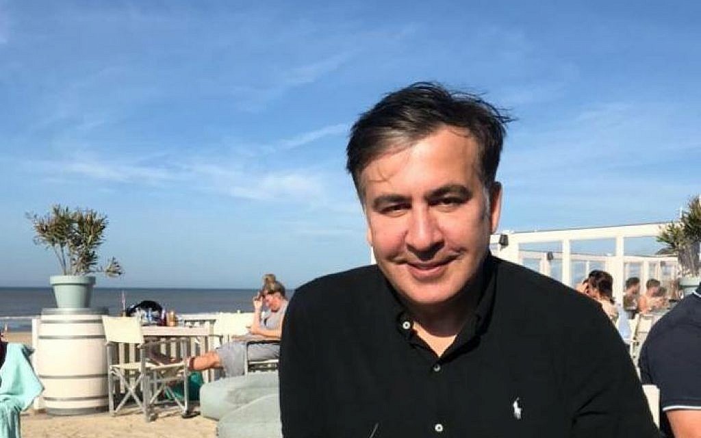 Former Georgian president Mikheil Saakashvili. (Facebook)