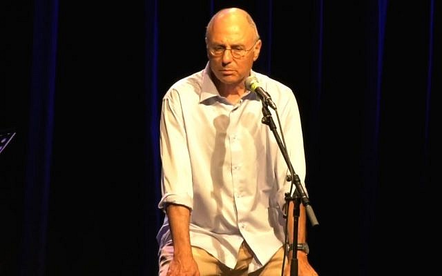Screen capture from video of veteran Israeli director and playwright Miki Gurevich. (YouTube) Screen capture from video of veteran Israeli director and playwright Miki Gurevich. (YouTube)
