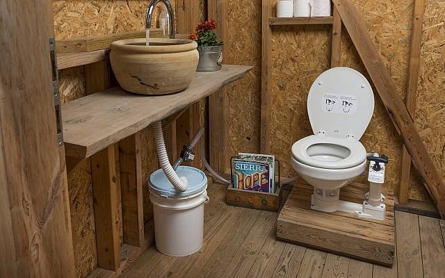 An off-grid bio-toilet produced by Israeli startup HomeBiogas set-up (PR Photos) An off-grid bio-toilet produced by Israeli startup HomeBiogas set-up (PR Photos)