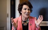 Rep. Jacky Rosen, D-Nev., speaks with Roll Call in her office on Capitol Hill on October 26, 2017. (Bill Clark/CQ Roll Call)