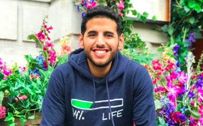 Nusseir Yassin ,the 26-year-old behind Nas Daily, the wildly popular video blog, is currently back in Israel (Courtesy Nas Daily)