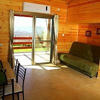 A home in the northern West Bank available for rent on Airbnb. (Samaria Tourism)