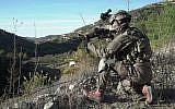 Soldiers from the Maglan reconnaissance unit take part in a training exercise in Cyprus in October 2018. (Israel Defense Forces)