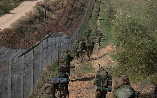 Soldiers from the IDF Commando Brigade take part in a large-scale training exercise in November 2018. (Israel Defense Forces) Soldiers from the IDF Commando Brigade take part in a large-scale training exercise in November 2018. (Israel Defense Forces)