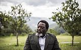 Then-president of the Democratic Republic of the Congo, Joseph Kabila sits in a garden at his personal ranch on December 10, 2018 in Kinshasa. (John WESSELS / AFP)