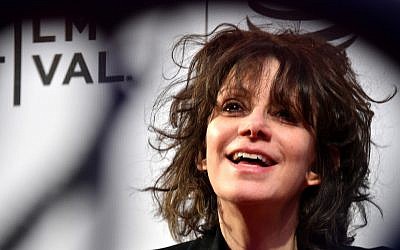 Amy Heckerling at the 2016 Tribeca Film Festival in New York City, April 18, 2016. (Mike Coppola/Gett/via JTA)