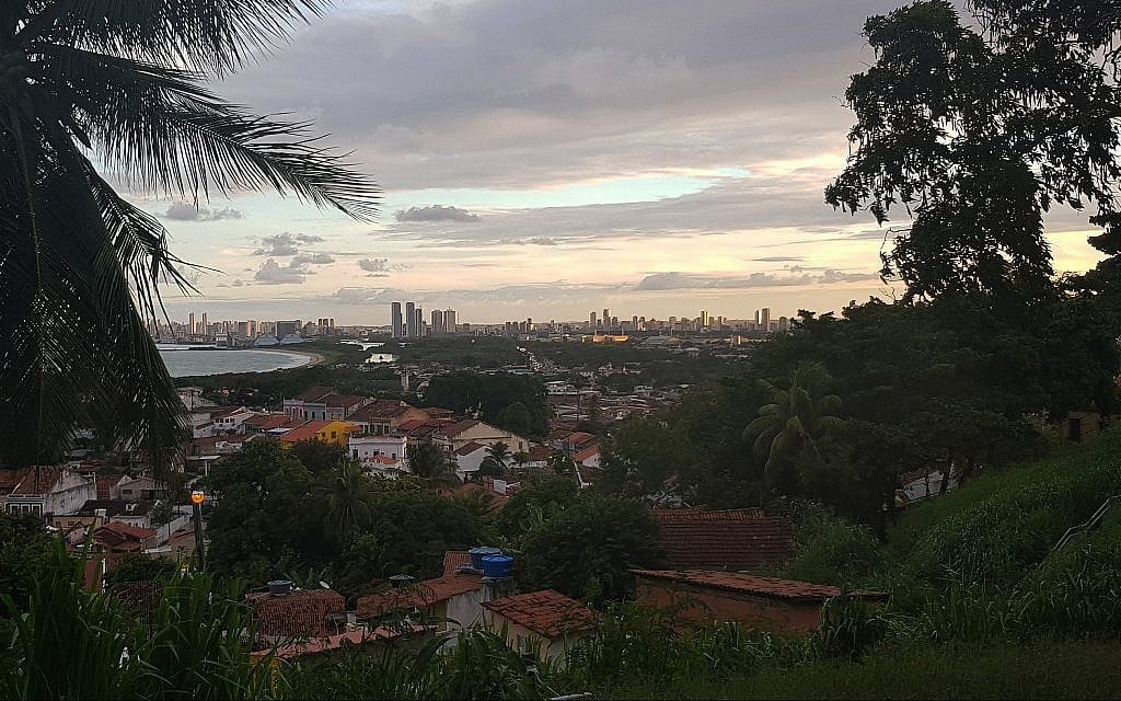 Recife, Brazil's fourth-largest metropolis, has a population of some 1.55 million. (Cnaan Liphshiz)