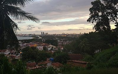Recife, Brazil's fourth-largest metropolis, has a population of some 1.55 million. (Cnaan Liphshiz)