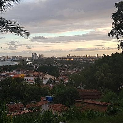 Recife, Brazil's fourth-largest metropolis, has a population of some 1.55 million. (Cnaan Liphshiz) Recife, Brazil's fourth-largest metropolis, has a population of some 1.55 million. (Cnaan Liphshiz)