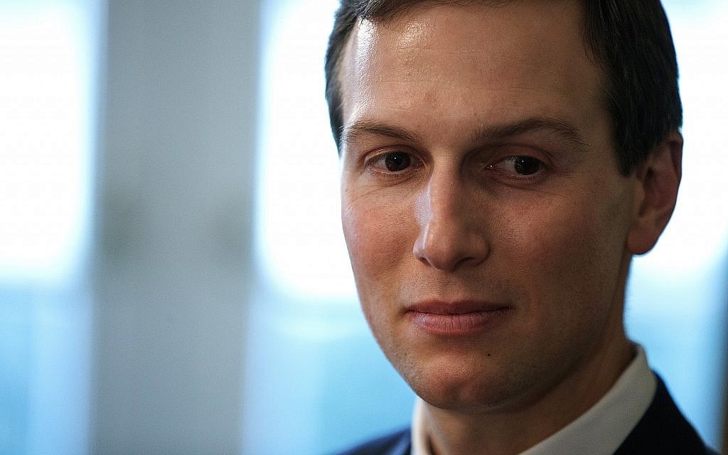 In this December 13, 2018, photo, White House senior adviser Jared Kushner listens during a meeting between President Donald Trump and newly elected governors in the Cabinet Room of the White House in Washington. (AP Photo/Evan Vucci) In this December 13, 2018, photo, White House senior adviser Jared Kushner listens during a meeting between President Donald Trump and newly elected governors in the Cabinet Room of the White House in Washington. (AP Photo/Evan Vucci)