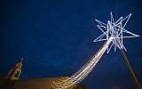 Illustrative: A Christmas star is seen in front of the Church of the Nativity, believed to be the birthplace of Jesus Christ, in the West Bank town of Bethlehem, on December 21, 2008. (AP Photo/Bernat Armangue)
