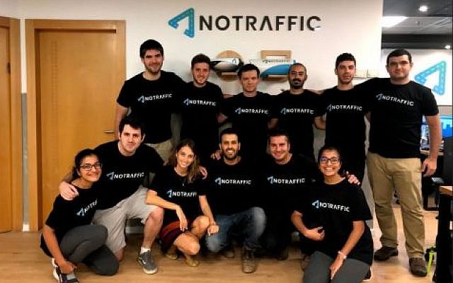 The NoTraffic team (Courtesy)