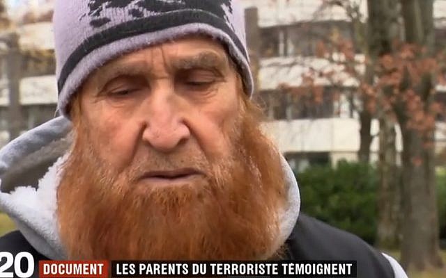 Abdelkrim Chekatt speaking to France 2 television in an interview that aired December 15, 2018. (screen capture: France 2) Abdelkrim Chekatt speaking to France 2 television in an interview that aired December 15, 2018. (screen capture: France 2)