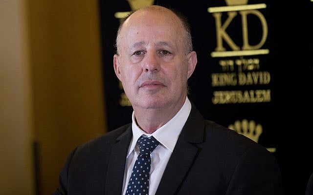 Regional Cooperation Minister Tzachi Hanegbi attends a press conference at the King David Hotel in Jerusalem on July 13, 2017, announcing a water agreement between Israel and the Palestinian Authority. (Yonatan Sindel/Flash90) Regional Cooperation Minister Tzachi Hanegbi attends a press conference at the King David Hotel in Jerusalem on July 13, 2017, announcing a water agreement between Israel and the Palestinian Authority. (Yonatan Sindel/Flash90)