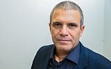 Former IDF brigadier general Gal Hirsch is seen at a press conference in Tel Aviv to announce his entry to politics on December 26, 2018. (Flash90)
