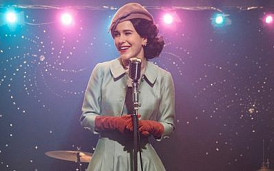 Actor Rachel Brosnahan plays Miriam 'Midge' Maisel in 'The Marvelous Mrs. Maisel,' now in its second season. (courtesy Amazon Prime)