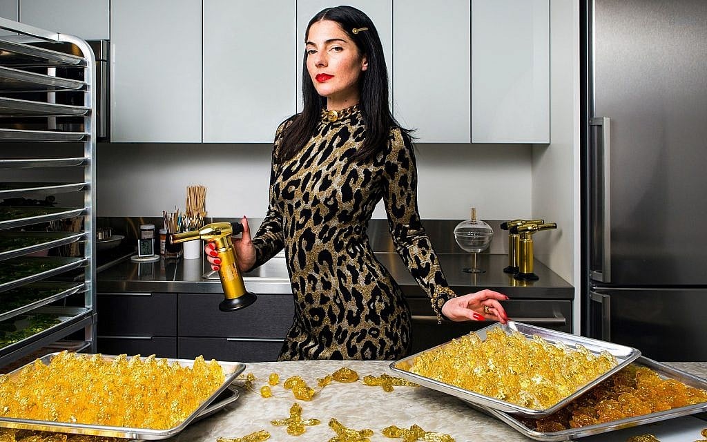 Sweet Saba founder Maayan Zilberman creates confections for fashion house Versace and the 2018 Met Gala. (Jason Lewis)
