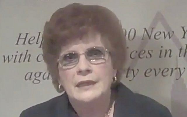 Karen Koslowitz (Screen capture: YouTube) Karen Koslowitz (Screen capture: YouTube)