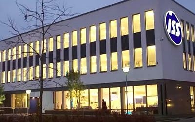 ISS Facility Services headquarters in Copenhagen. (Screen capture/YouTube)