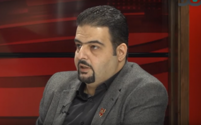 Haifa city council member Raja Za'atra of the Joint (Arab) List. (Screenshot: YouTube)