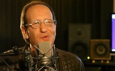 Screen capture from video of singer, songwriter, and actor Yigal Bashan (YouTube)