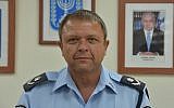 Israel Police Dep. Commissioner Motti Cohen. (Israel Police/Wikipedia/CC BY)