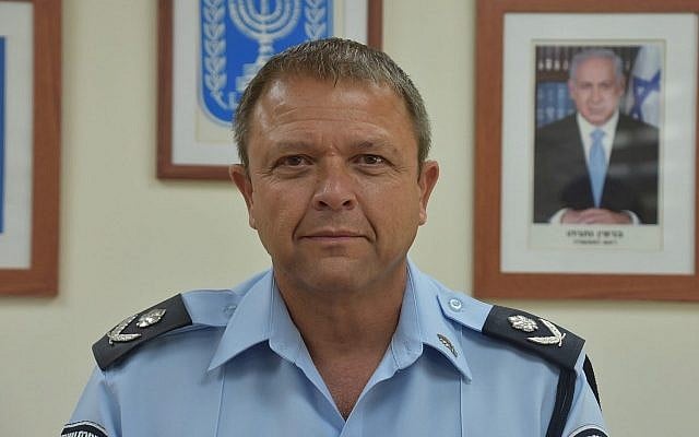 Israel Police Dep. Commissioner Motti Cohen. (Israel Police/Wikipedia/CC BY)