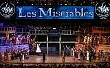 A picture taken on December 3, 2018 shows a scene from the musical production Les Miserables, performed by Iranian artists at the Espinas Hotel in the capital Tehran. (Photo by ATTA KENARE / AFP)