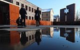 People visit the new 'House of Fates' Holocaust museum, housed in what was the former 'Jozsefvarosi' railway station in Budapest on January 21, 2019. (Ferenc Isza/AFP)