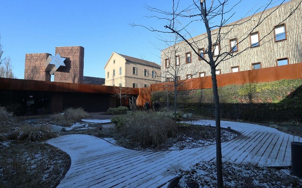 The new 'House of Fates' Holocaust museum, housed in what was the former 'Jozsefvarosi' railway station, is pictured in Budapest on January 21, 2019. (Ferenc Isza/AFP)