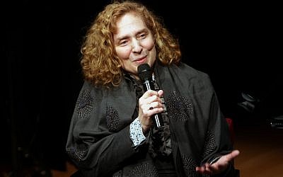 The composer Julia Wolfe, shown in 2011, dedicates her new work 'Fire in My Mouth' to 'women who rose up to demand a more human existence.' (Hiroyuki Ito/Getty Images/via JTA)