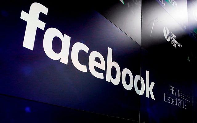 In this March 29, 2018, file photo, Facebook's logo appears on screens at the Nasdaq MarketSite in New York's Times Square. (AP Photo/Richard Drew, File) In this March 29, 2018, file photo, Facebook's logo appears on screens at the Nasdaq MarketSite in New York's Times Square. (AP Photo/Richard Drew, File)
