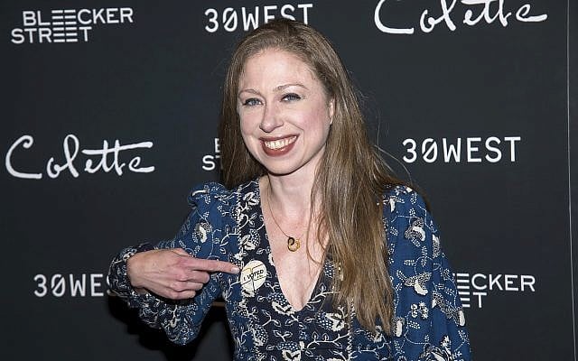 Chelsea Clinton attends a screening of "Colette" at The Museum of Modern Art on Thursday, Sept. 13, 2018, in New York. (Photo by Charles Sykes/Invision/AP) Chelsea Clinton attends a screening of "Colette" at The Museum of Modern Art on Thursday, Sept. 13, 2018, in New York. (Photo by Charles Sykes/Invision/AP)
