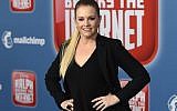 In this Nov. 5, 2018 file photo, Melissa Joan Hart arrives at the Los Angeles premiere of "Ralph Breaks the Internet." (Photo by Jordan Strauss/Invision/AP, File)