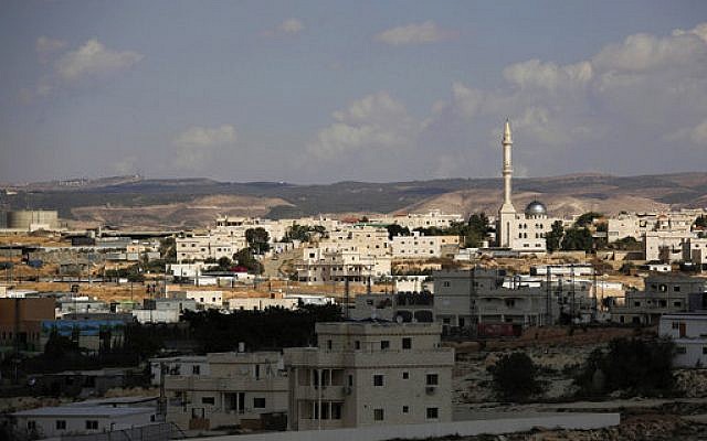 This Oct. 20, 2014 file photo, shows a view of Hura, a predominantly Bedouin town in the Israeli Negev desert. (AP Photo/Tsafrir Abayov, File) This Oct. 20, 2014 file photo, shows a view of Hura, a predominantly Bedouin town in the Israeli Negev desert. (AP Photo/Tsafrir Abayov, File)