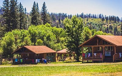Illustrative: Cabins at Camp Tawonga, a Jewish summer camp in North California. (Courtesy of Camp Tawonga)