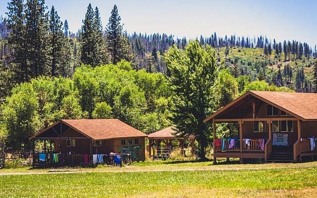 Illustrative: Cabins at Camp Tawonga, a Jewish summer camp in North California. (Courtesy of Camp Tawonga) Illustrative: Cabins at Camp Tawonga, a Jewish summer camp in North California. (Courtesy of Camp Tawonga)