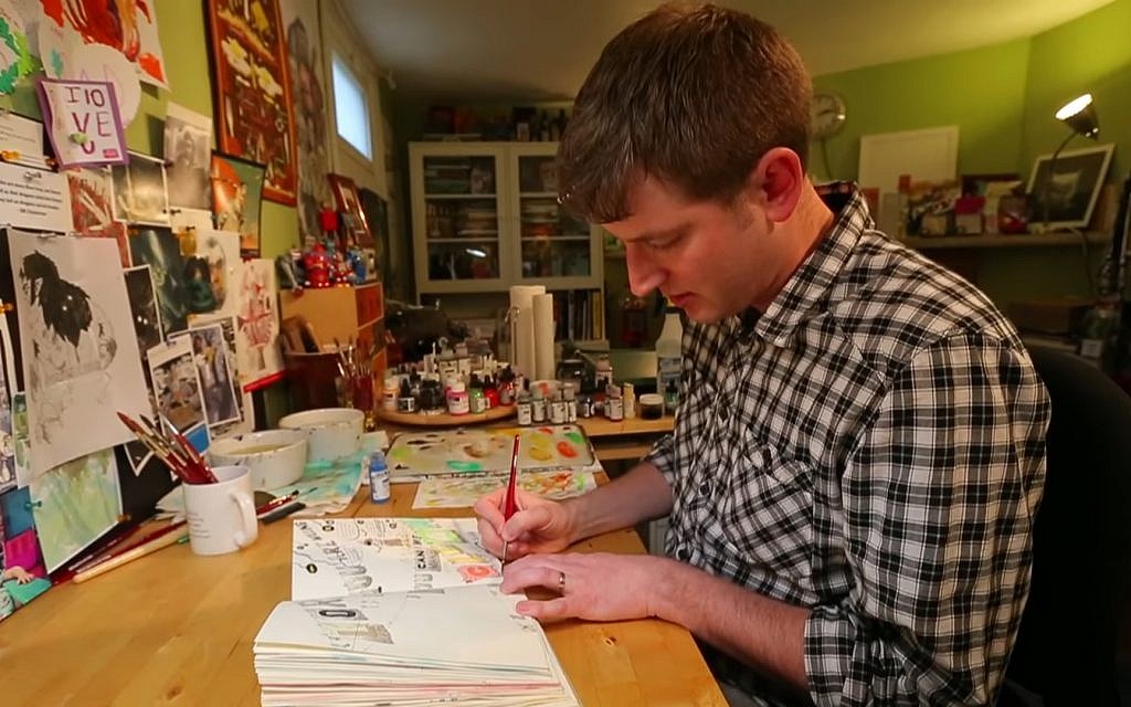Artist John Hendrix. (YouTube screenshot) Artist John Hendrix. (YouTube screenshot)