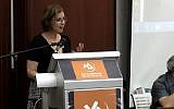 Screen capture from video of Jewish mysticism scholar Mor Altshuler. (YouTube)