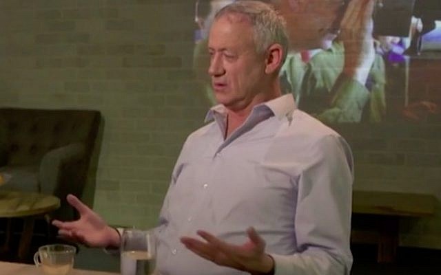Israel Resilience Party chairman Benny Gantz speaks to Hadashot news in a February 2018 interview aired for the first time on January 3, 2019. (Screen capture/Hadashot news) Israel Resilience Party chairman Benny Gantz speaks to Hadashot news in a February 2018 interview aired for the first time on January 3, 2019. (Screen capture/Hadashot news)