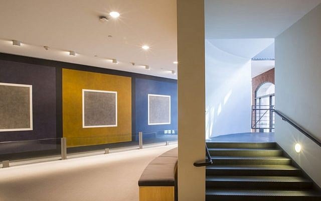 The Barbaralee Diamonstein-Spielvogel and Ambassador Carl Spielvogel Gallery houses the artwork 'Consequence,' by Sol LeWitt.(Raymund Flandez/US Holocaust Memorial Museum) The Barbaralee Diamonstein-Spielvogel and Ambassador Carl Spielvogel Gallery houses the artwork 'Consequence,' by Sol LeWitt.(Raymund Flandez/US Holocaust Memorial Museum)